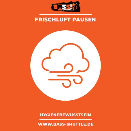 Bass Shuttle Partybus - Hygienestandards