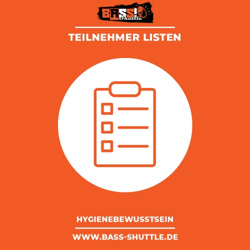 Bass Shuttle Partybus - Hygienestandards