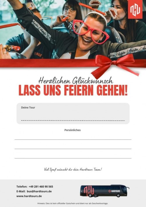 Hardtours Gutschein Hardtours Gutschein