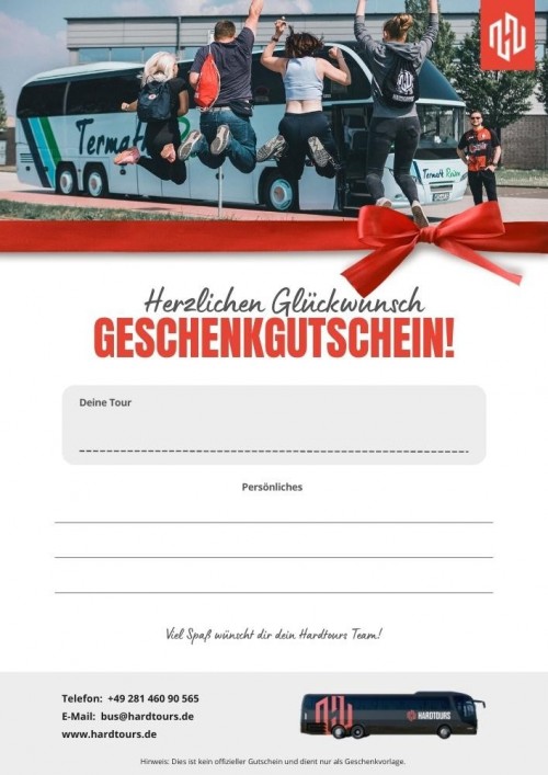 Hardtours Gutschein Hardtours Gutschein