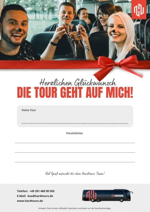 Hardtours Gutschein Hardtours Gutschein